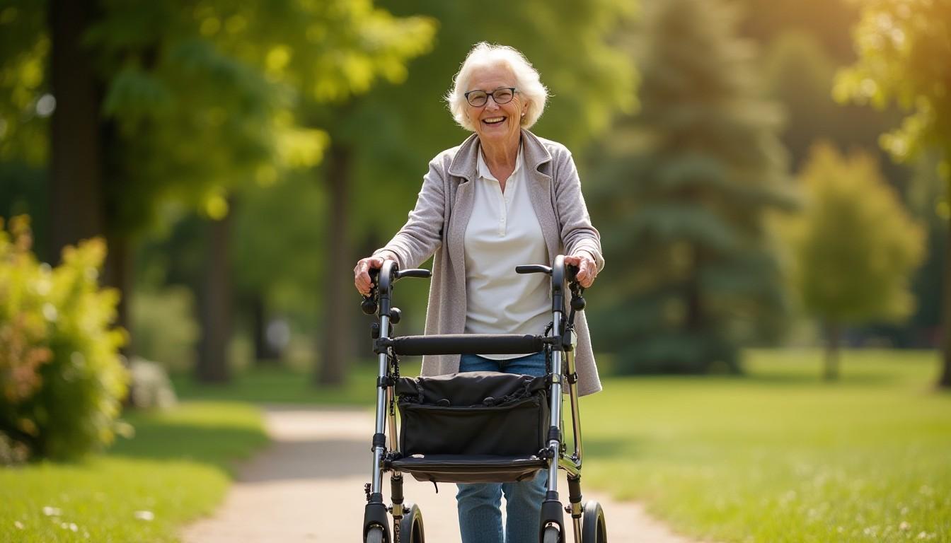 You are currently viewing Rollator Walker Transport Chair: The Ultimate 2-in-1 Mobility Aid for Seniors 🚶‍♂️🪑