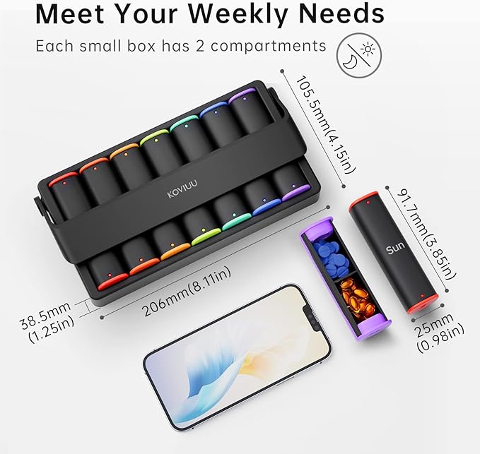 7 Day Pill Organizers