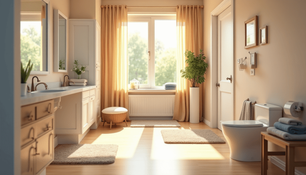 Safety Upgrades for Bathroom, Bedroom, and Stairs